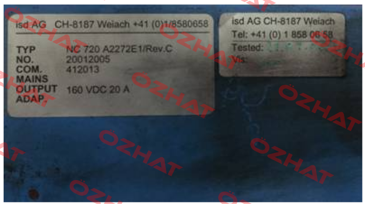 NC 720A22721/Rev.C obsolete   Contraves
