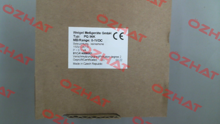PQ96K Weigel