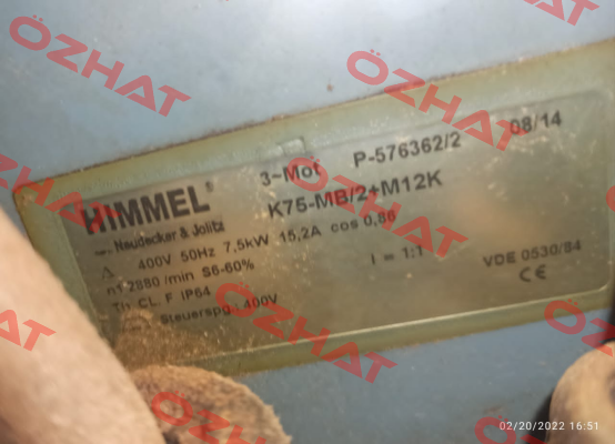 KL75.01-MB/2-M12K M20-RH HIMMEL