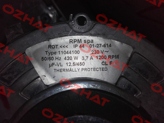 Type 11044100  OEM!!  RPM - Motori elettrici