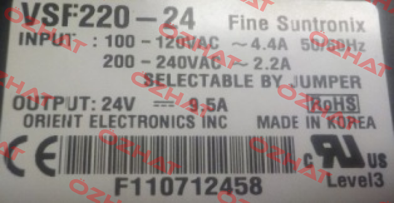 VSF220-24 Fine Suntronix