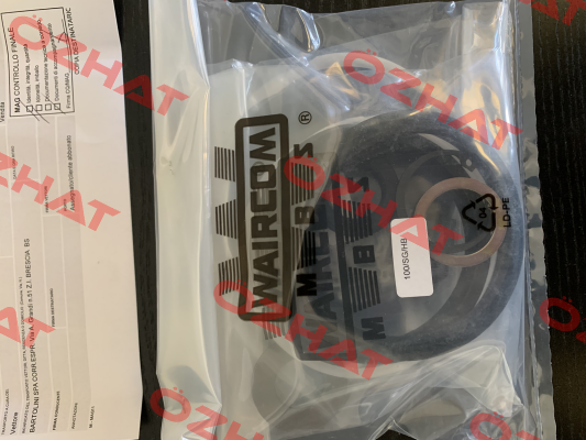 packaging of gasket kit for 100/SG/HB Waircom