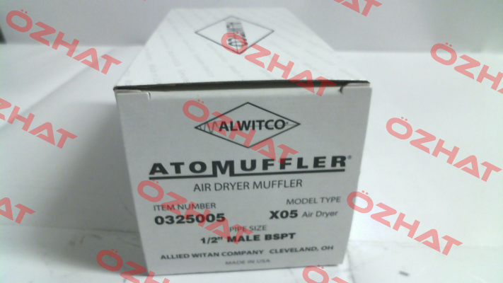 Type: X05-0325005 (080500089) Alwitco