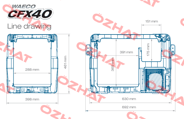 P/N: 9105304048 Type: CFX 40  Waeco