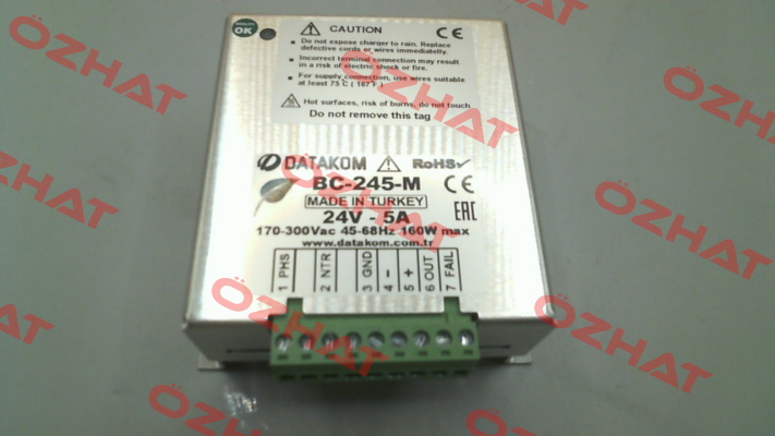 BC-245-M (24V/5A) DATAKOM