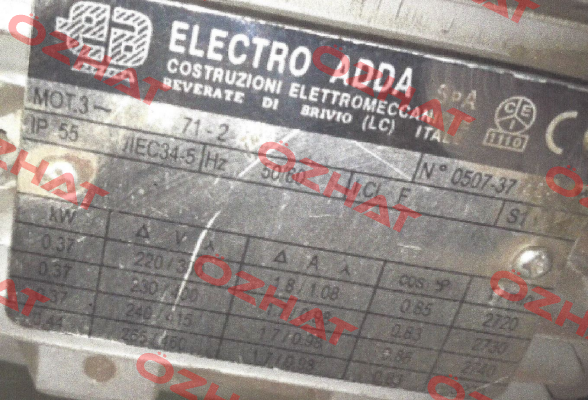 IP55 EC34-5 Electro Adda