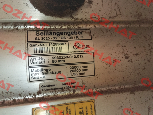 5930Z50-010.012  FSG Fernsteuergeräte