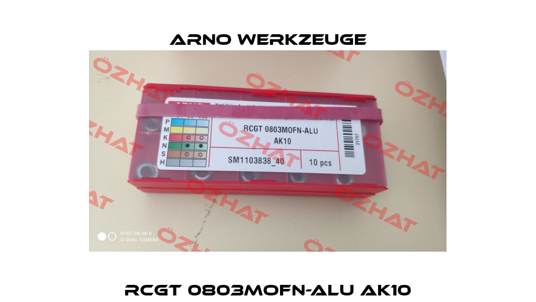 RCGT 0803MOFN-ALU AK10 ARNO Werkzeuge