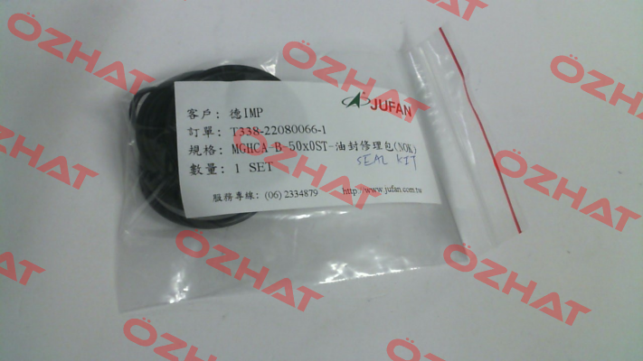 Seal kit for MGHCA-140-LB-B-50x420ST-Tx2 Jufan