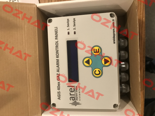 Agis Gas Alarm Control Panel Arel