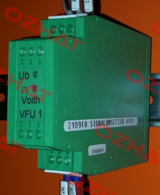 VFU1, serial no: S488641  Voith