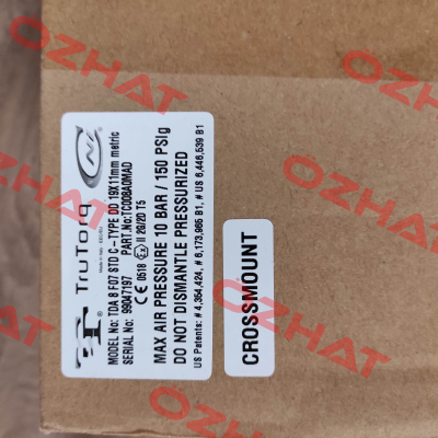 TDA008 F07 STD C-Type / TC008A0MAD Trutorq