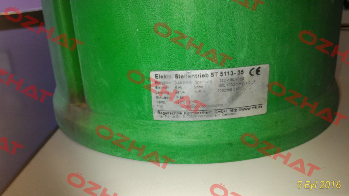 ST 5113-35 obsolete, replaced by MV 5391-P  RTK Regeltechnik