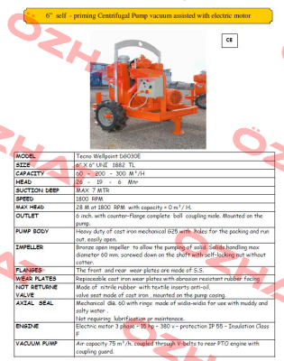 Tecno Wellpoint DG030E  Gorman Rupp