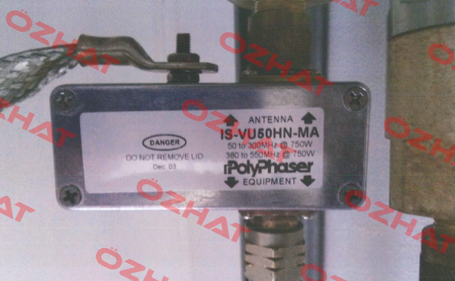 IS-VU50HN-MA obsolette repl by VHF50HN-MA  Polyphaser