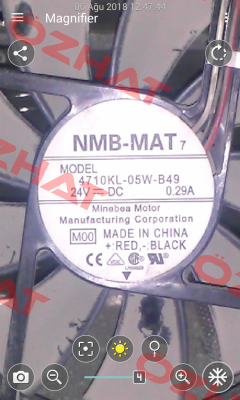 4710KL-05W-B59-E00 blocking signal 24V-DC-Fan-119X119X25 / 112.2080 Minebea