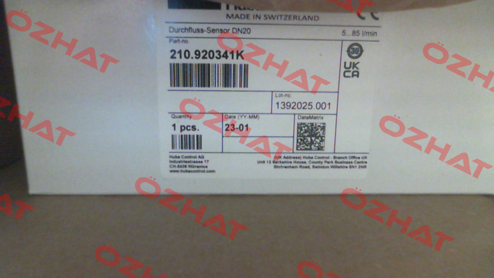210.920341K Huba Control