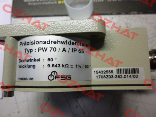 PW70-RK FSG Fernsteuergeräte