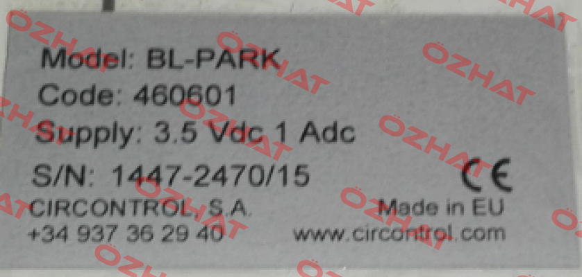 BL- Park  CIRCONTROL