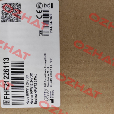 FHF21226113 / HPW1224VD FHF