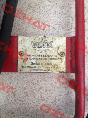 Serial : 2709  Val-Tex