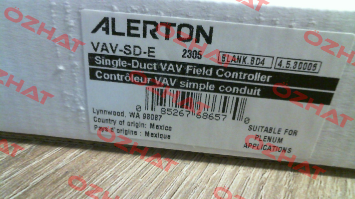 VAV-SD-E Alerton