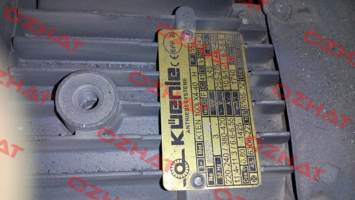 KTEN100LX4-40H 3kW 1425min.-1 Küenle