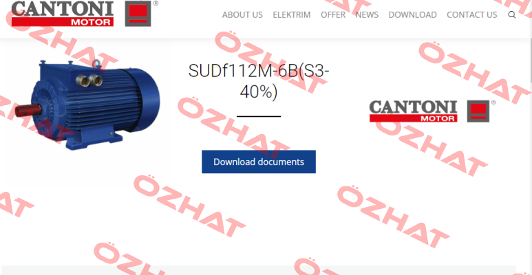 SUDf112M-6B(S3-40%) Cantoni