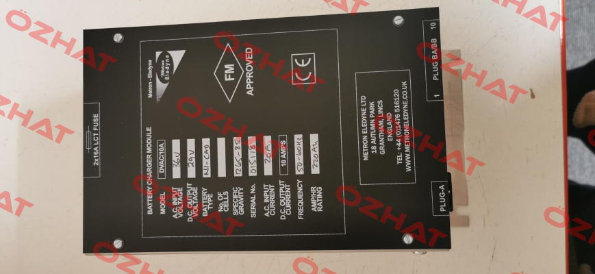 DVAC/10A (E-30374-SU-7) Metron Eledyne Ltd