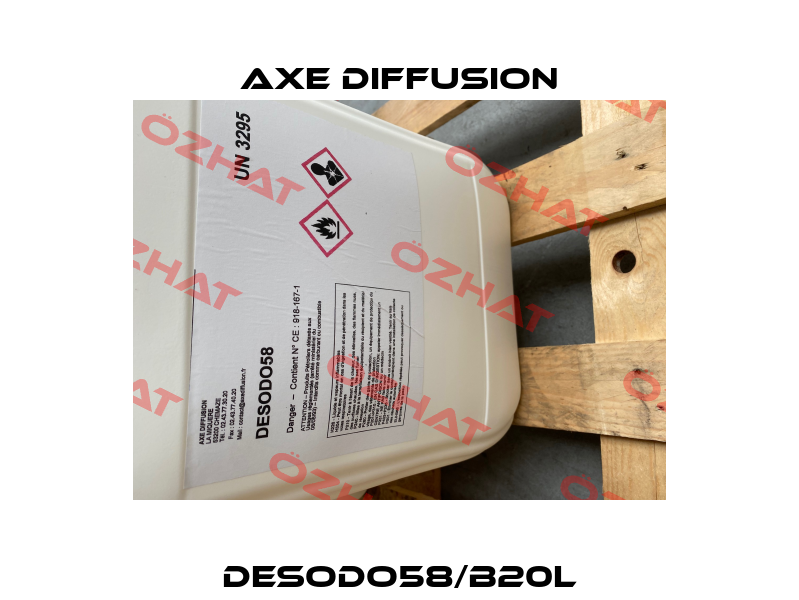 DESODO58/B20L Axe Diffusion
