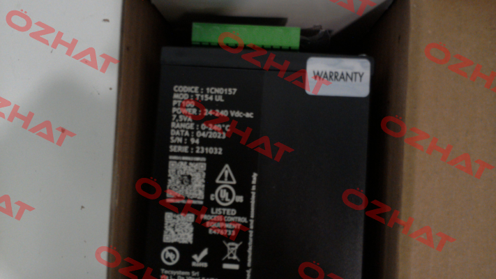 P/N: 1CN0157 Type: T154 ED16 UL Tecsystem