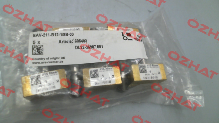 605403 // EAV-211-B12-1/8B-00 Avs Römer