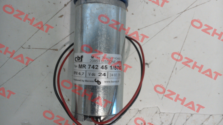 MR742 45 1/576 24VDC BERNIO ELETTROMECCANICA