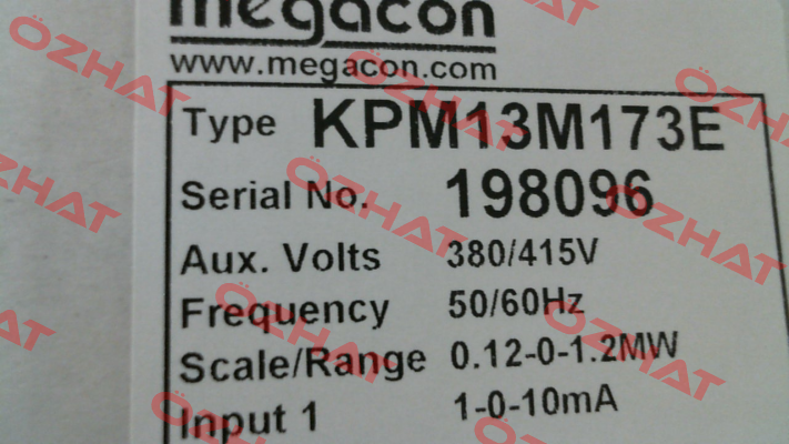 KPM13M173E Megacon