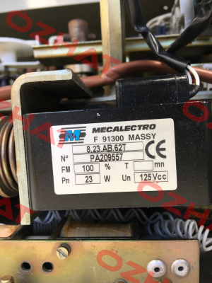 8.23-.AB.62T (125Vcc - 23W) Mecalectro