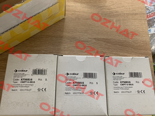X756816 / CWPT6-0816 Cabur