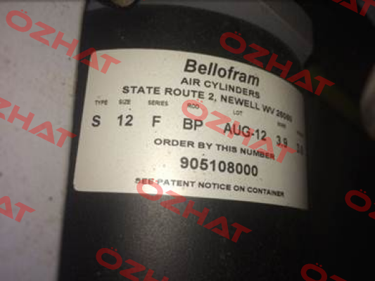 905-108-000 Bellofram