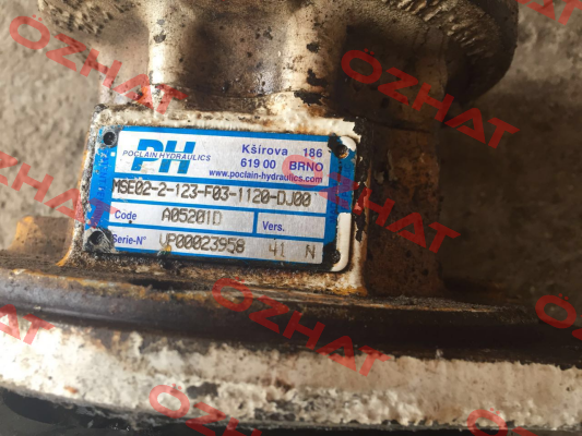 MSE02-2-123-F03-1120-DJ00 obsolete, replacement MSE02-2-123-F03-1120-YDJ0  Poclain