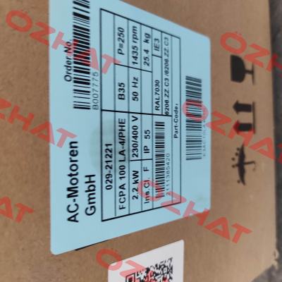 FCPA 100 LA-4/HE same as FCPA 100 LA 4/PHE AC Motoren