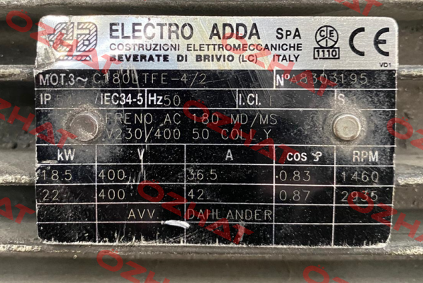 Type C 180 LTFE-2/4 Electro Adda