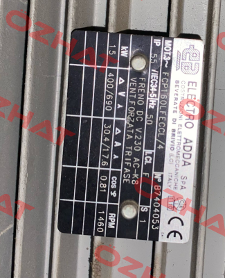 Type FCP 160 L - FECCL-4 Electro Adda