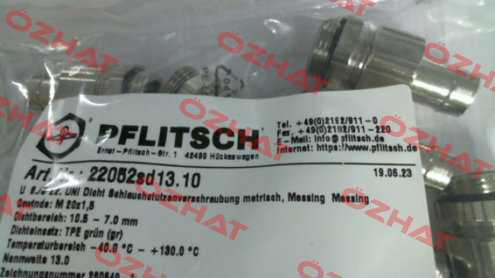 22052sd13.10 PFLITSCH