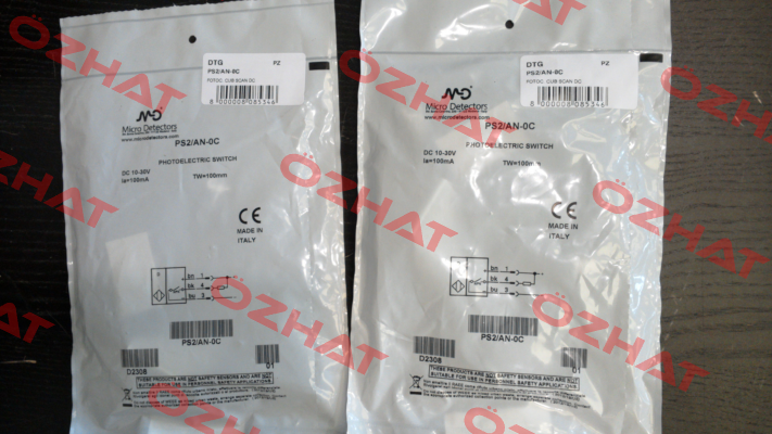 PS2/AN-0C Micro Detectors / Diell (now Datasensing)