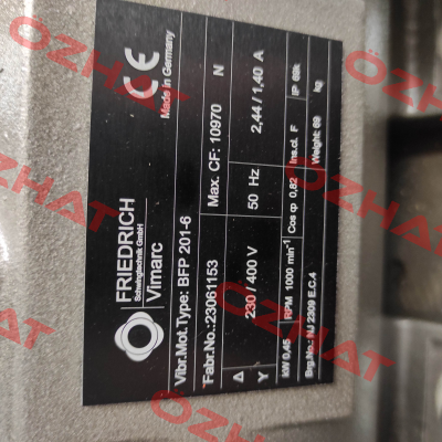 BFP 201-6 (00200114) Vimarc