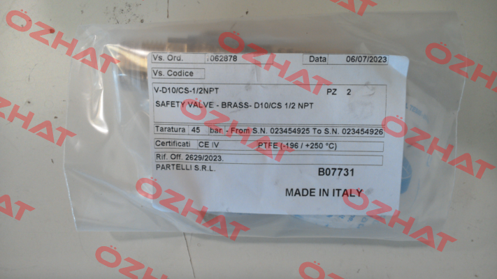 016503125 Nuova General Instruments