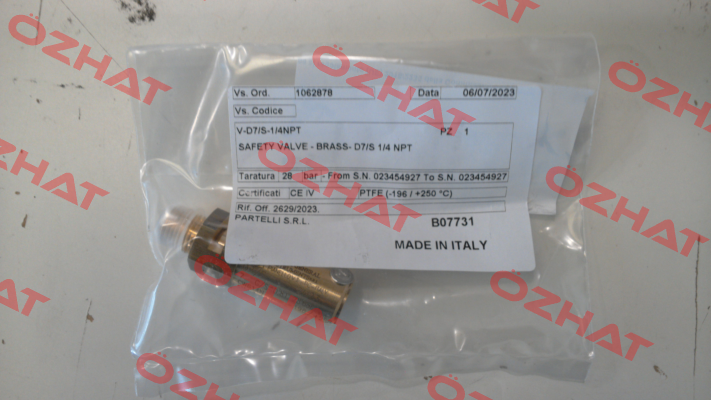 016439169 Nuova General Instruments