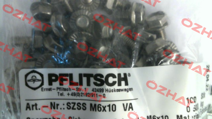 SZSS M6x10 VA PFLITSCH