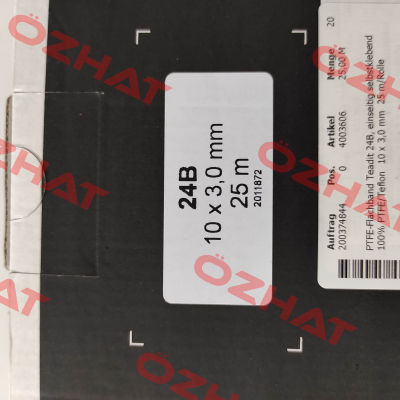 TEADIT 24B  10X3mm Teadit