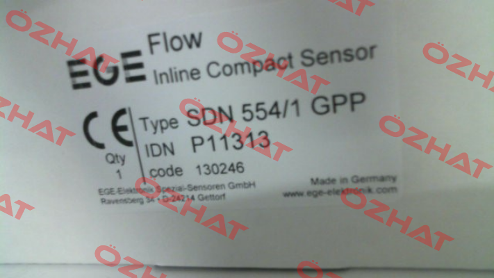 P11313 / SDN554/1 GPP Ege
