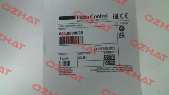 604.9000020 Huba Control